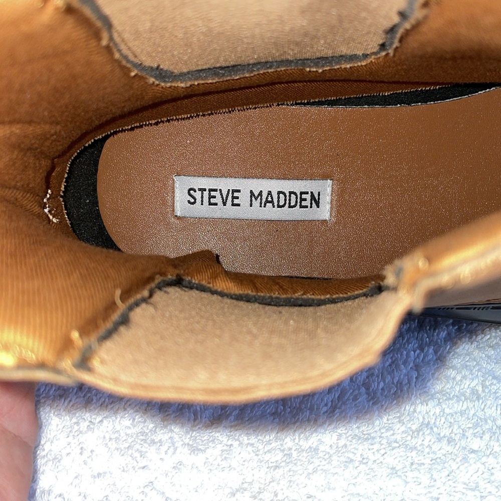 NEW Newlin Duck Boot (Women) Steve Madden Size Women’s 11 Tan - Picture 11 of 12